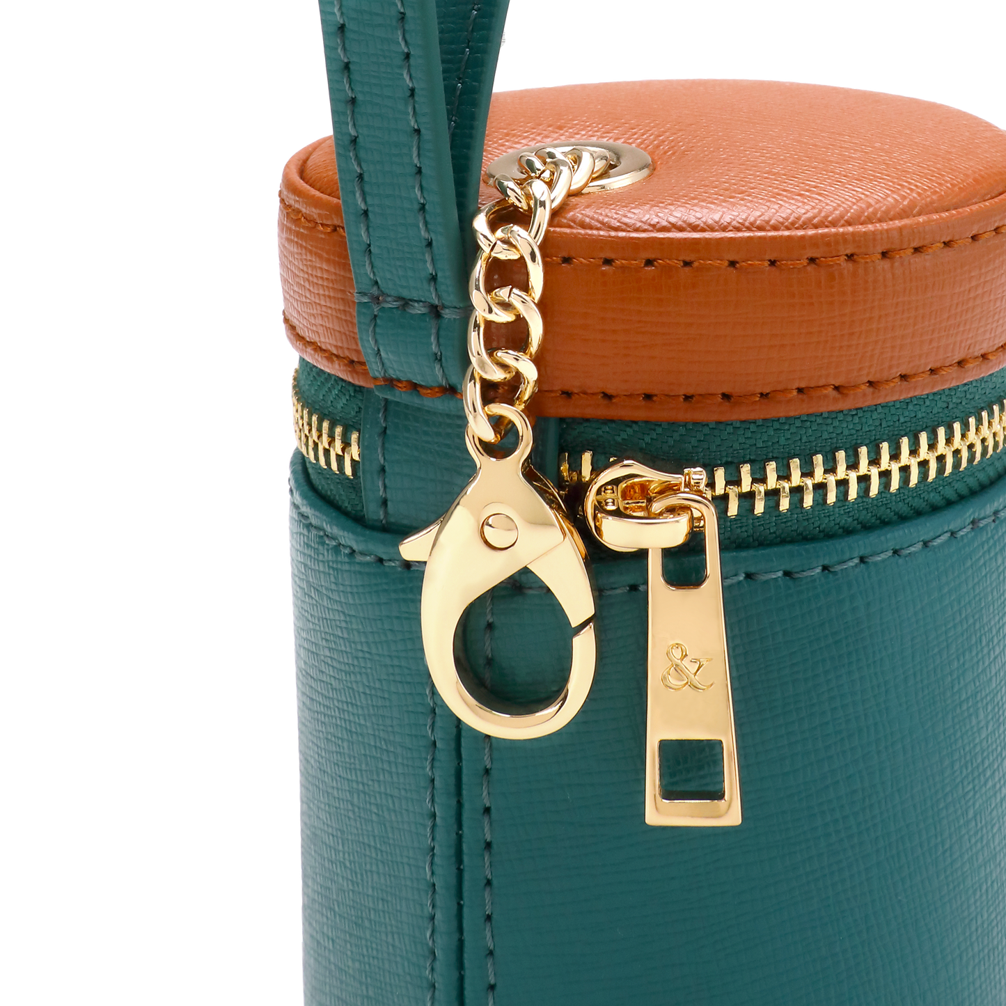 EMERALD GREEN - BROWN TREATS BAG