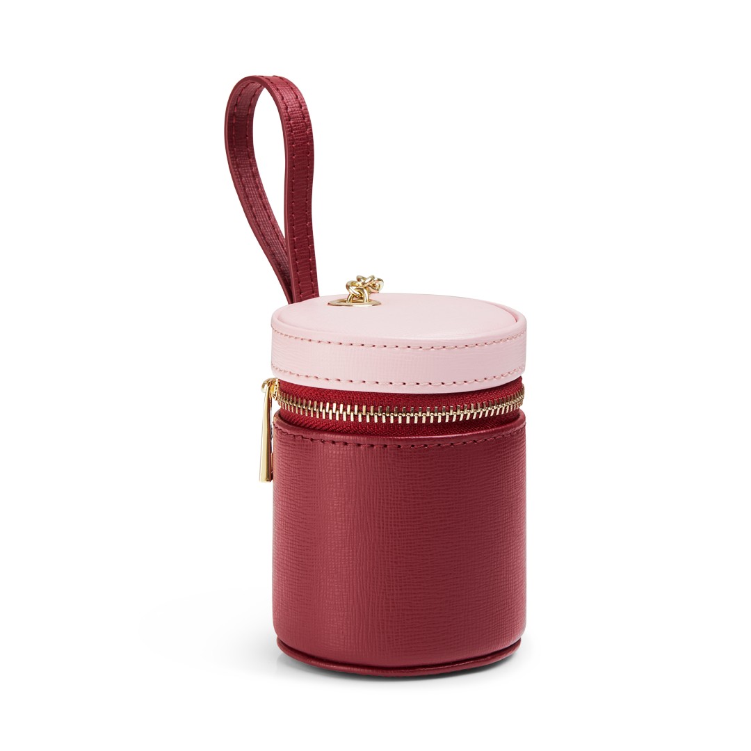 MAROON - PINK TREATS BAG