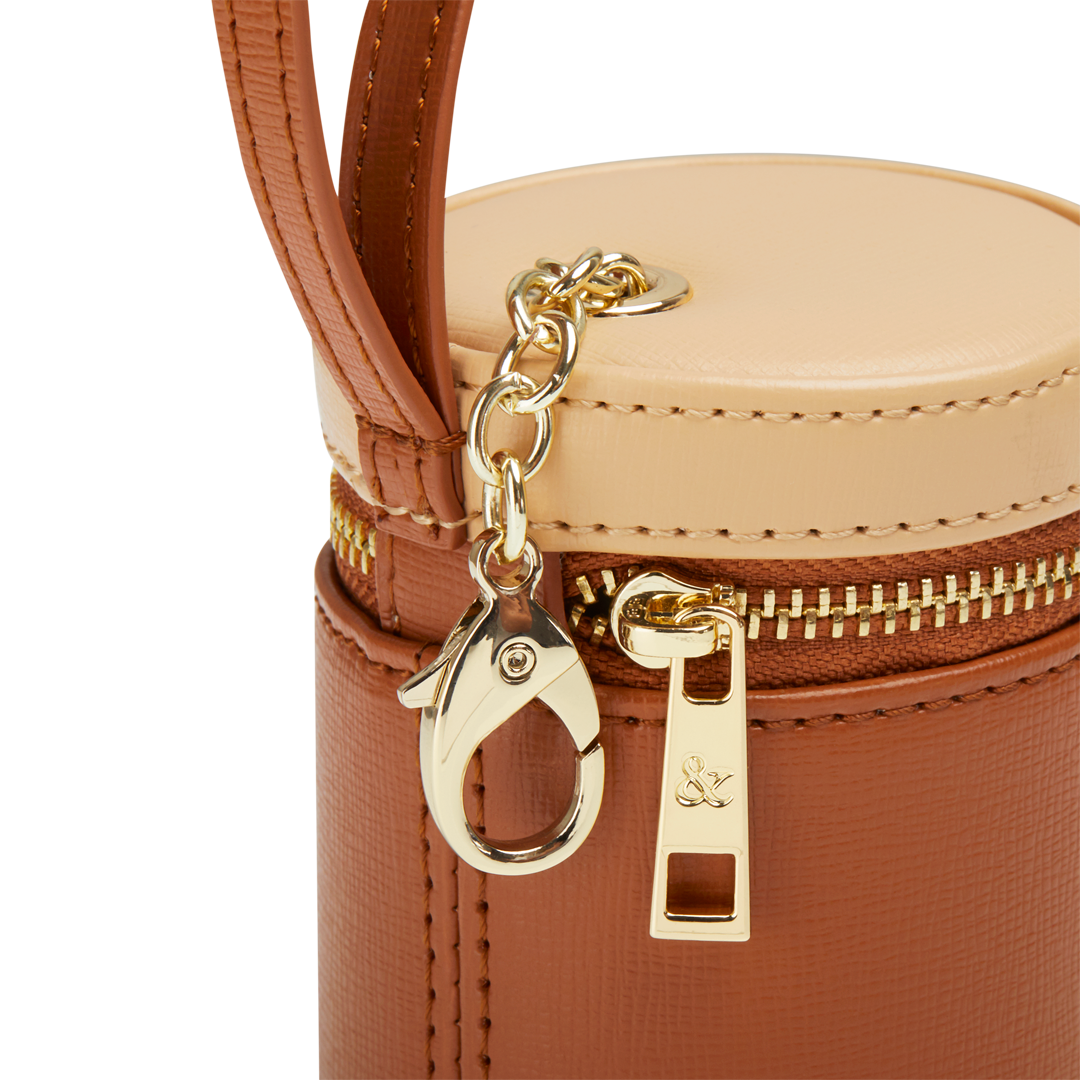BROWN - LIGHT BROWN TREATS BAG