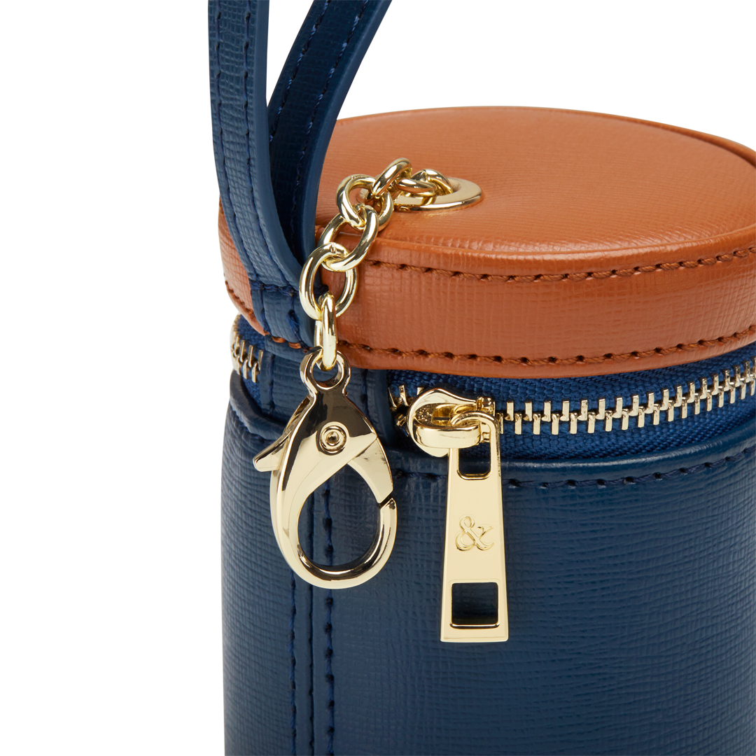 BLUE - BROWN TREATS BAG