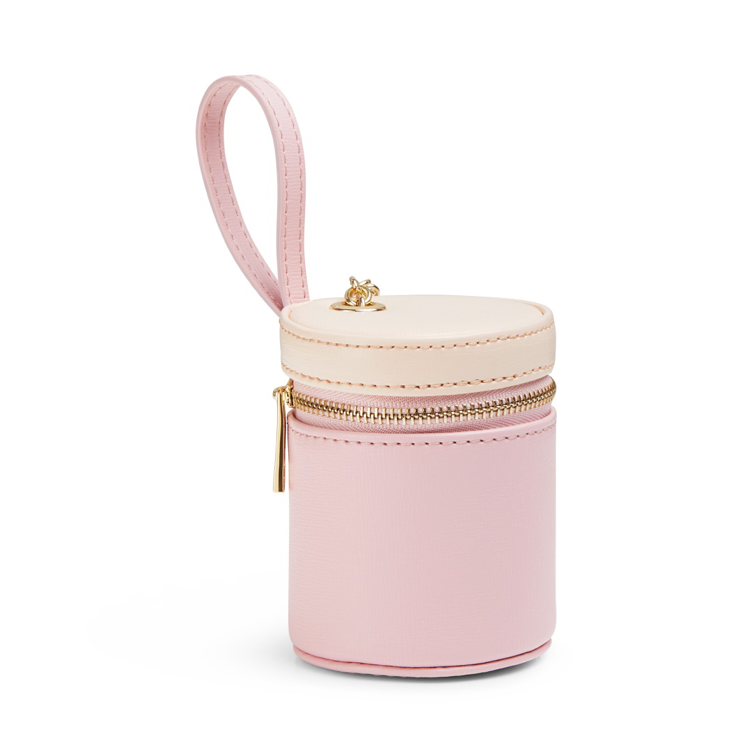 PINK - TAN TREATS BAG