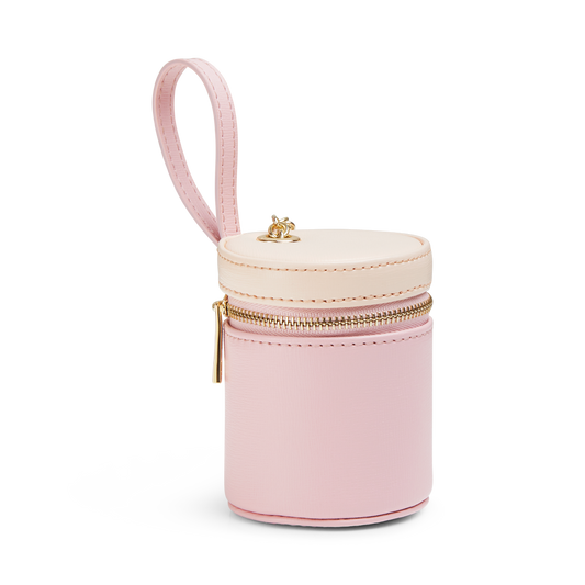 PINK - TAN TREATS BAG