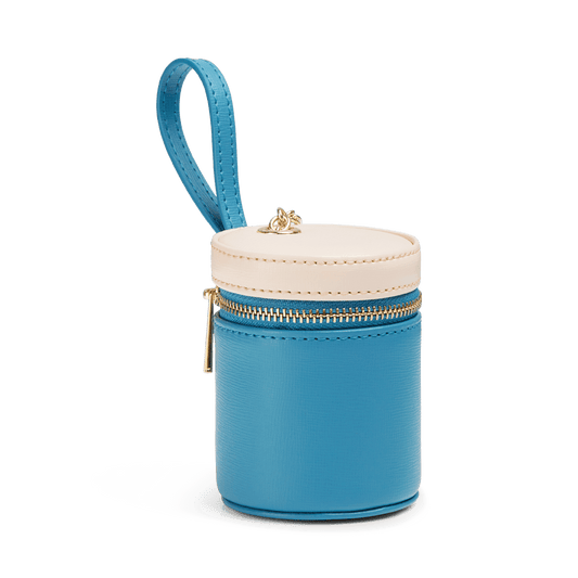 TEAL - LIGHT PINK TREATS BAG