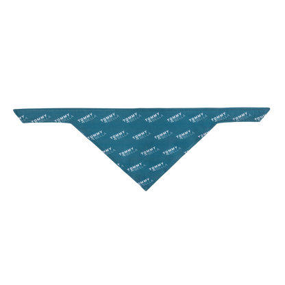 Teal + Logo Cat Bandana