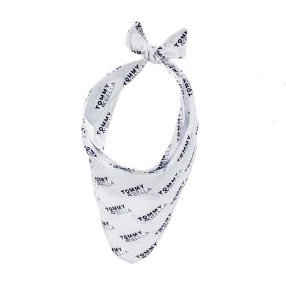 White + Logo Cat Bandana